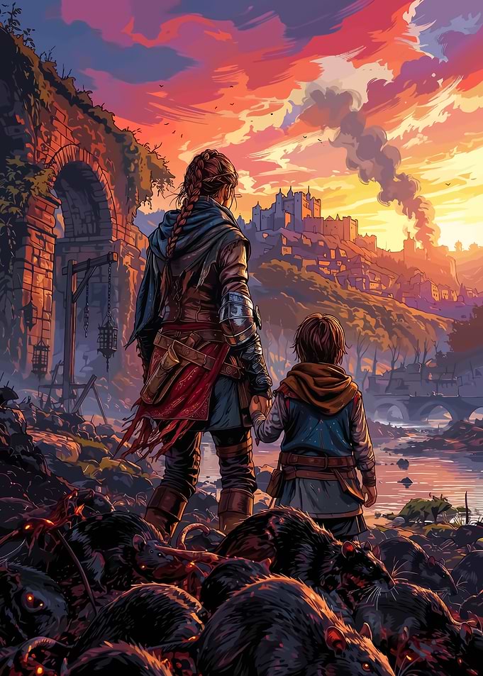 Amicia and Hugo A Plague Tale Innocence