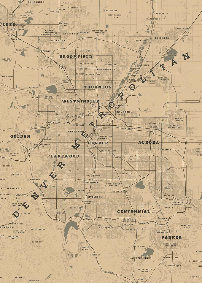 Denver Metropolitan Area, Colorado