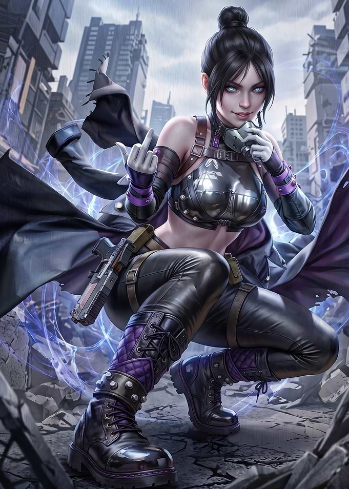 Wraith from Apex Legends Fan Art