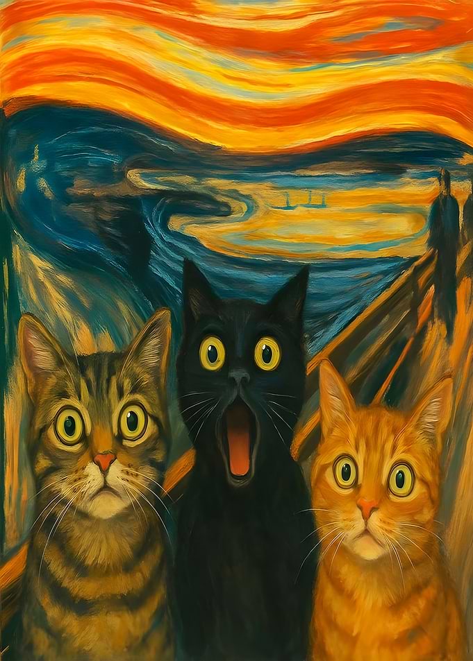 Cat The Scream Parody