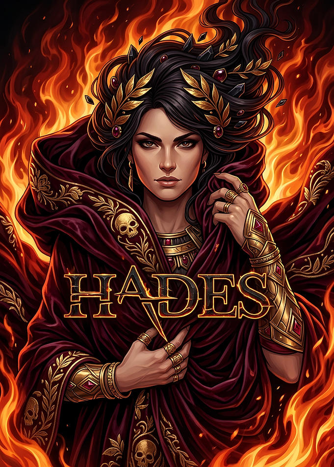 Hades God of the Underworld Portrait