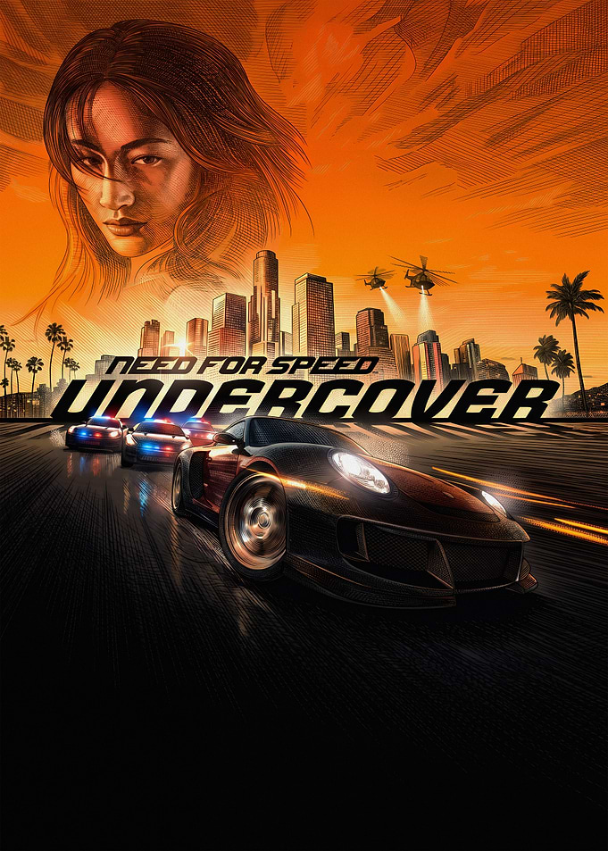 Need for Speed Undercover Game Poster