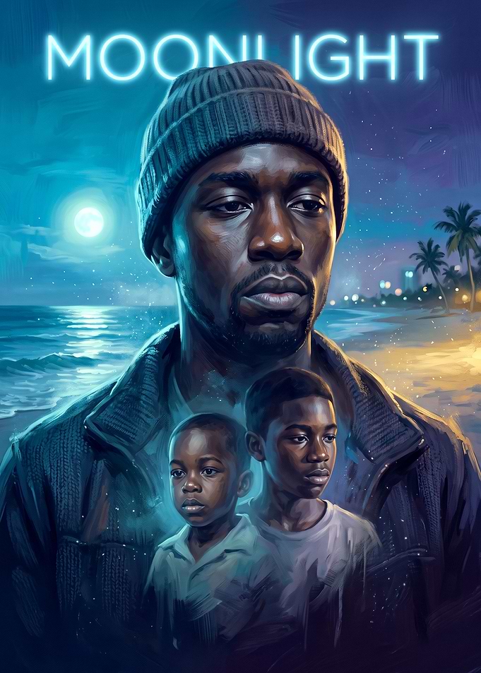Moonlight Movie Poster Art