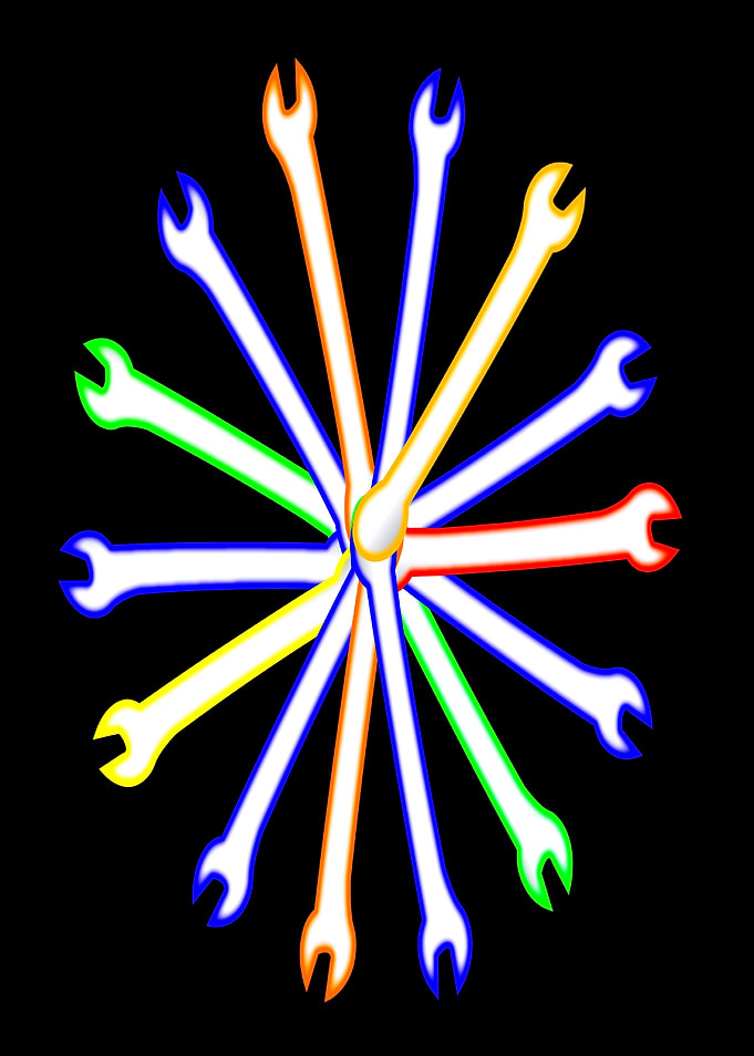 Colorful Tool Mechanic