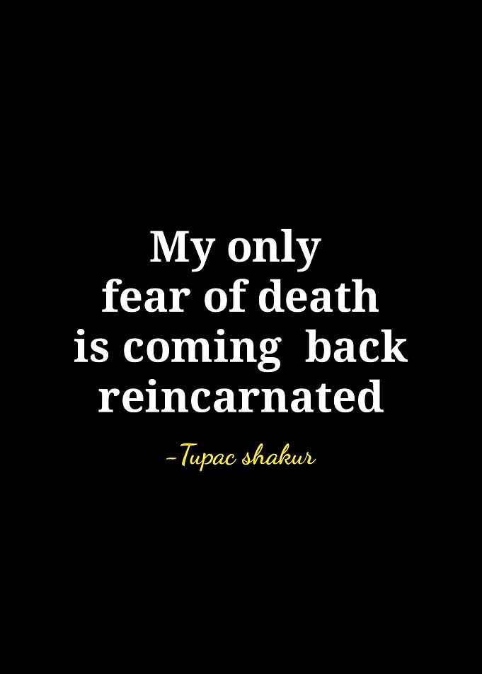 Tupac Shakur Inspirational Quote Poster
