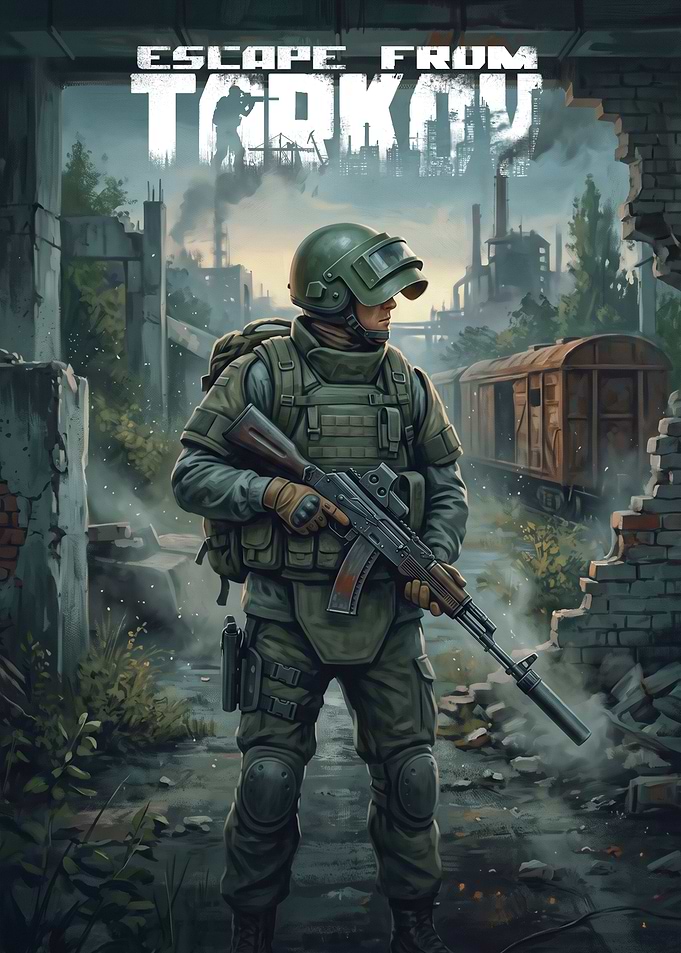 Escape From Tarkov Soldier Poster