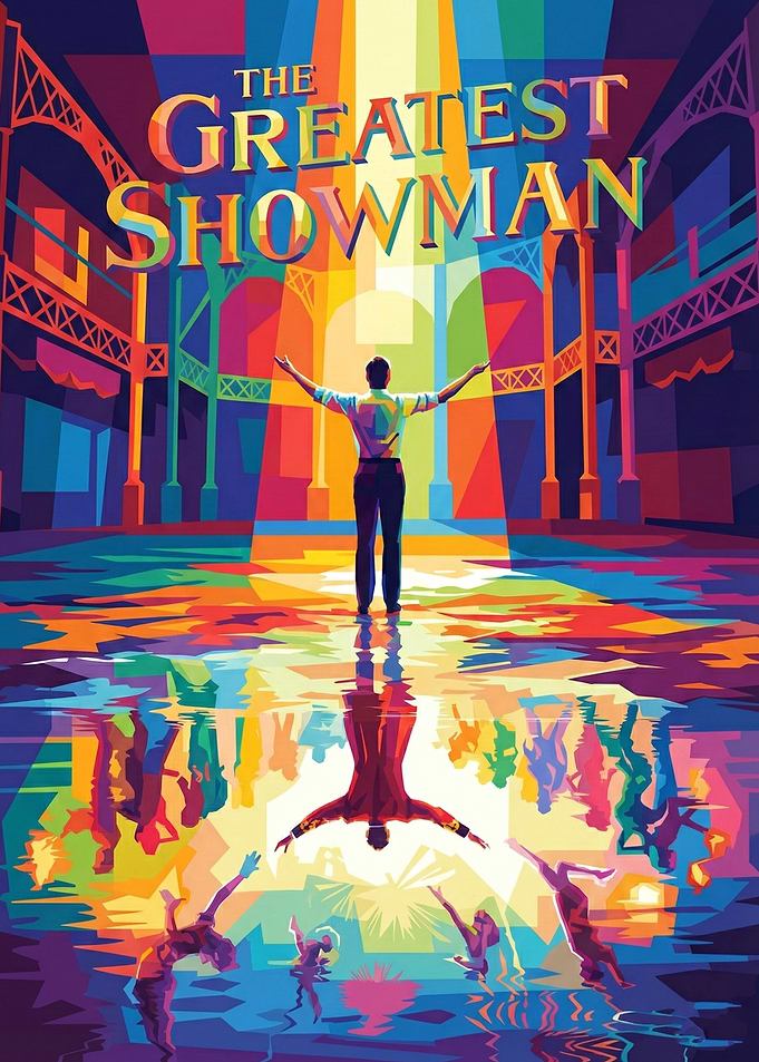 The Greatest Showman Pop Art Poster
