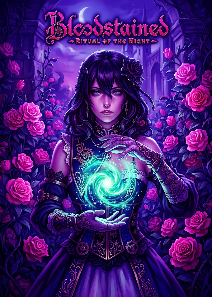 Bloodstained Ritual of the Night Poster