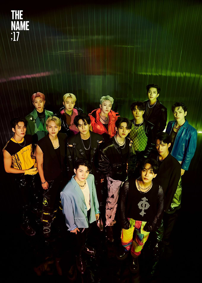 SEVENTEEN The Name 17 Group Poster