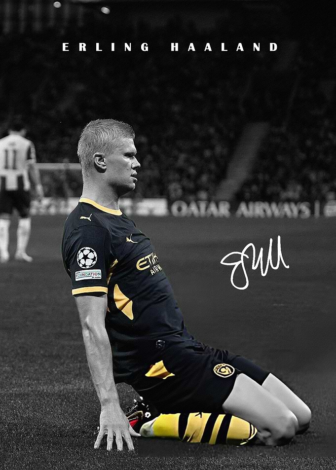 Erling Haaland Poster