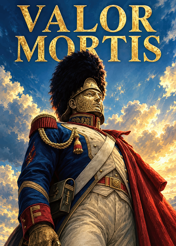 Valor Mortis Napoleonic Soldier Poster