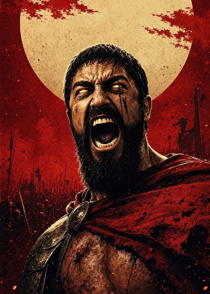 King Leonidas 300 Movie Poster
