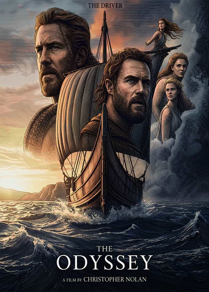 The Odyssey Christopher Nolan Movie Poster