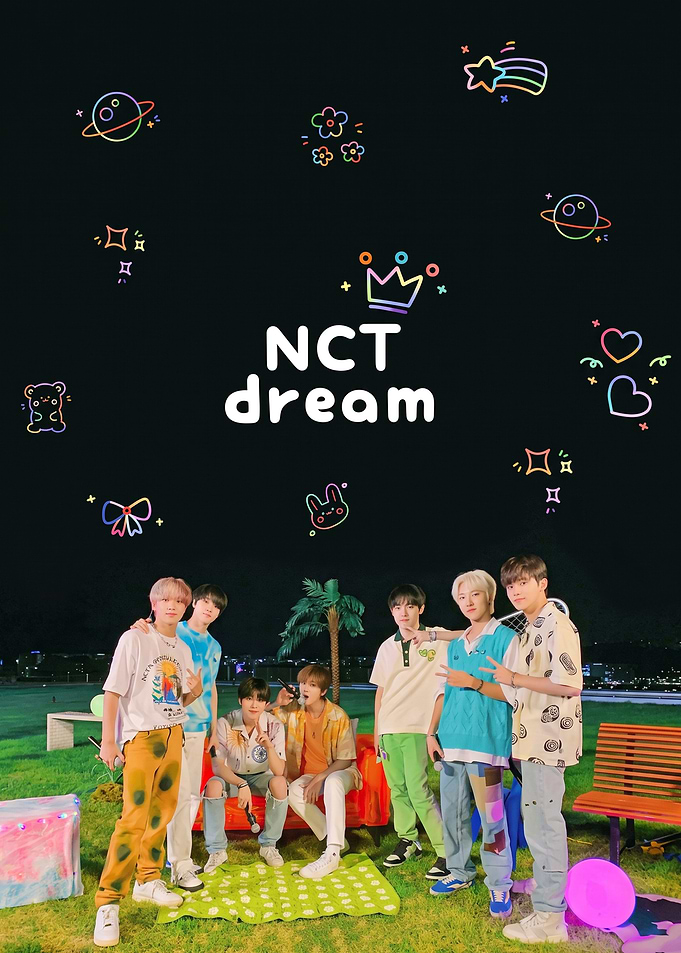 NCT Dream Group Portrait Poster