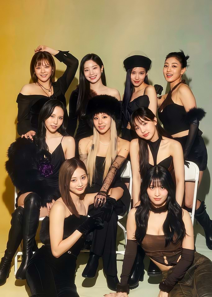 TWICE Group Portrait Poster