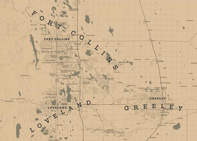 Fort Collins, Loveland, and Greeley, Colorado