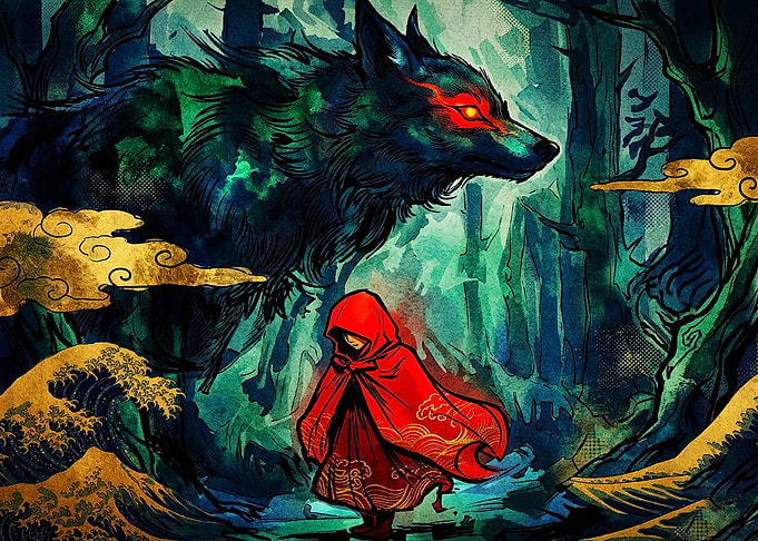 Little Red Riding Hood Fantasy Art