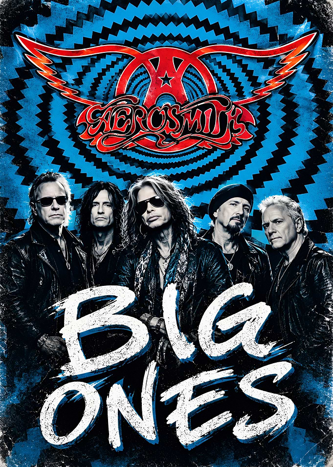 Aerosmith Big Ones Band Poster