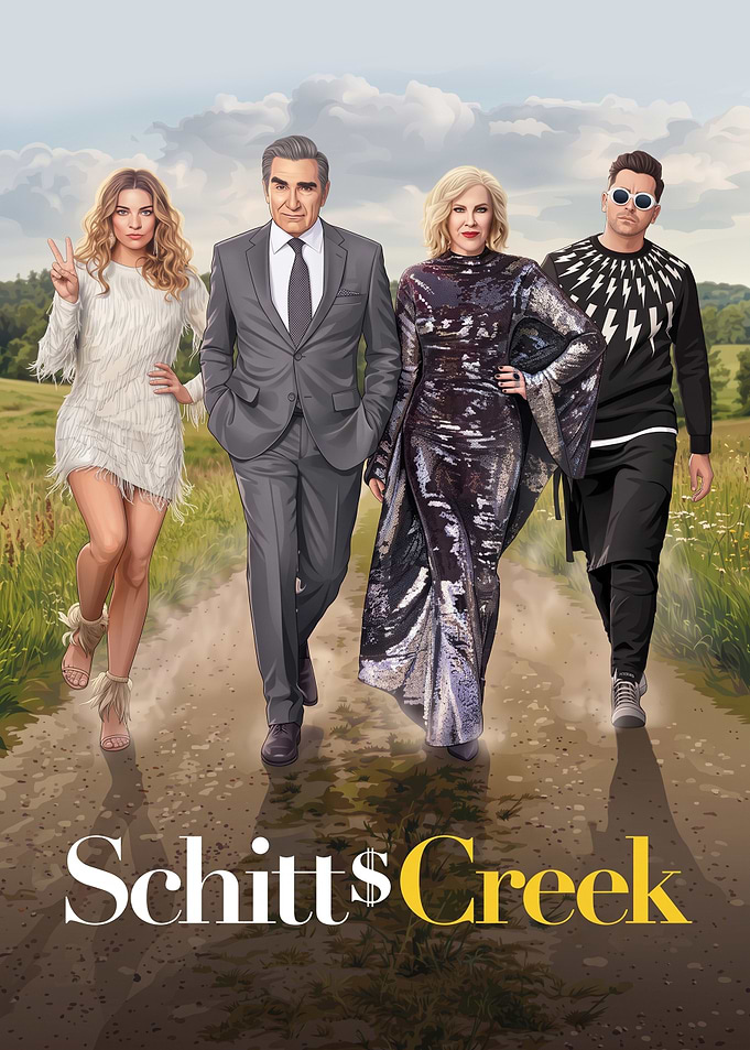 Schitt's Creek Poster Illustration