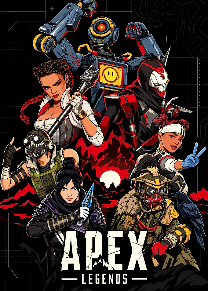 Apex Legends Character Group Poster