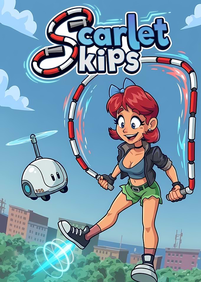 Scarlet Skips Game Art