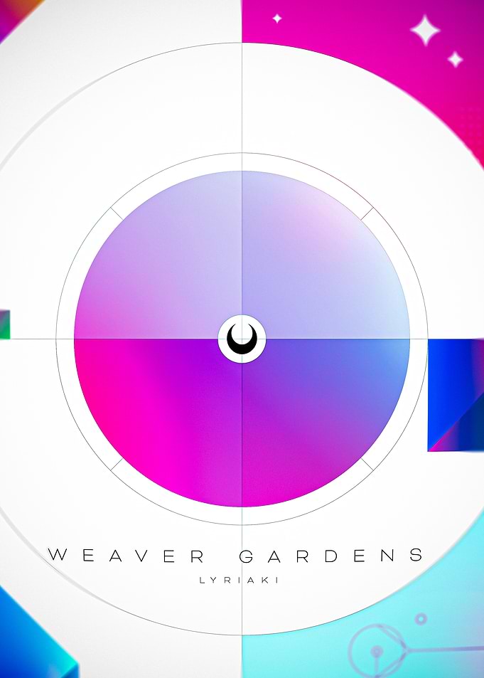 Weaver Gardens by Lyriaki Poster