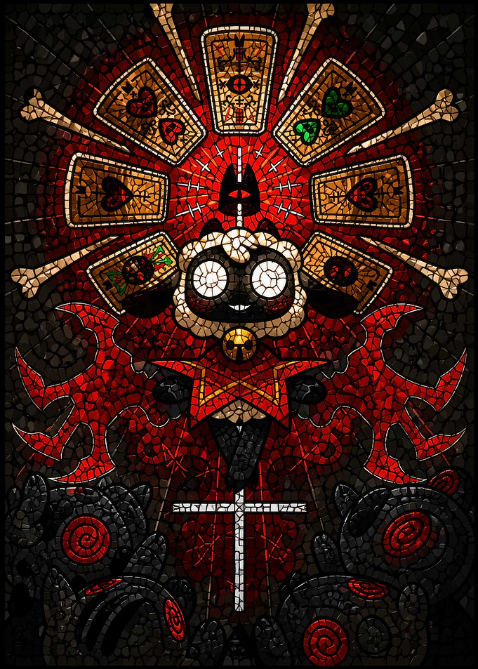 Cult of the Lamb Stained Glass