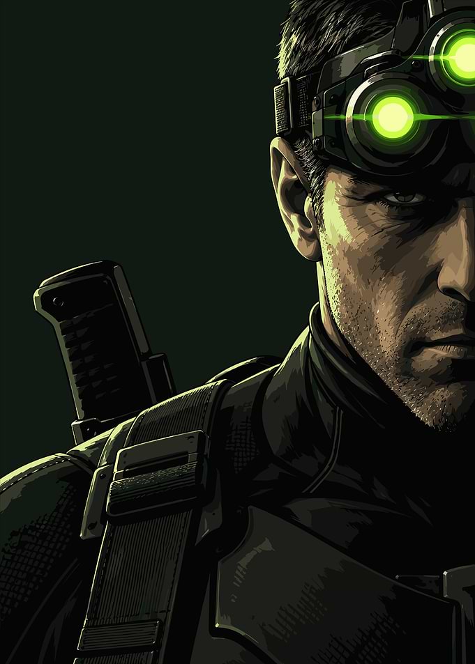 Sam Fisher Splinter Cell Portrait
