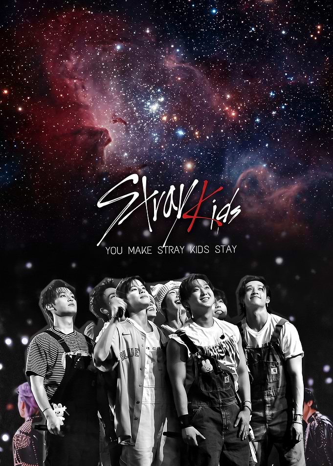 Stray Kids Galaxy Concert Poster
