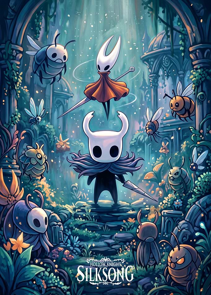 Hollow Knight Silksong Fan Art