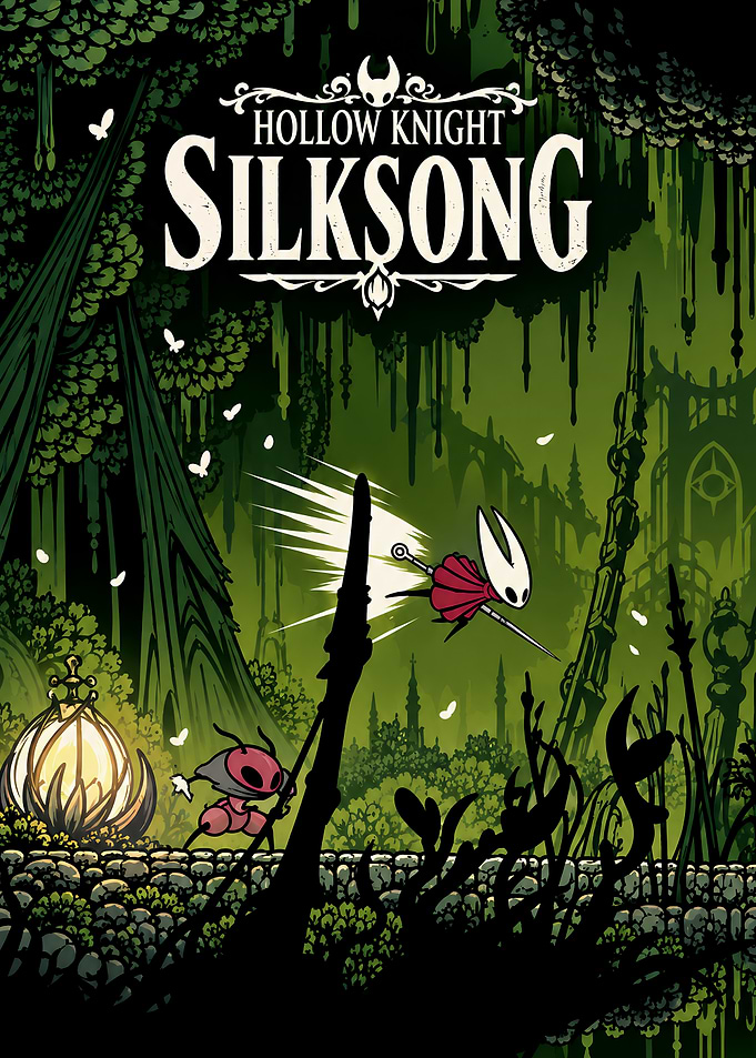 Hollow Knight Silksong Game Poster