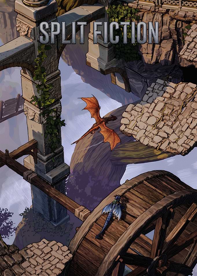 Split Fiction Fantasy Dragon Scene
