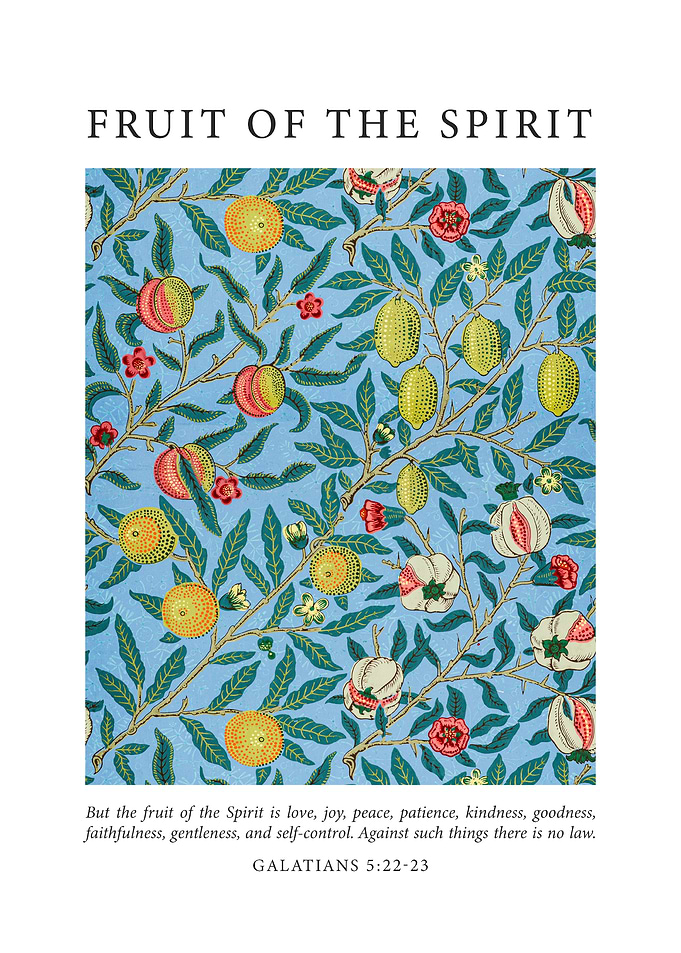 Fruit of the Spirit Print Galatians 5:22-23