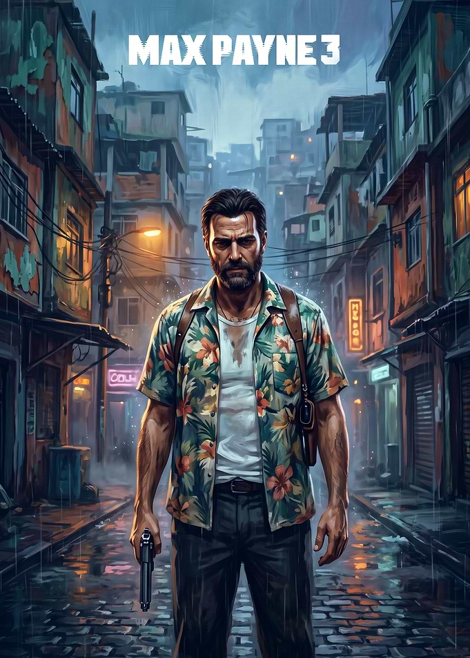 Max Payne 3 Game Poster
