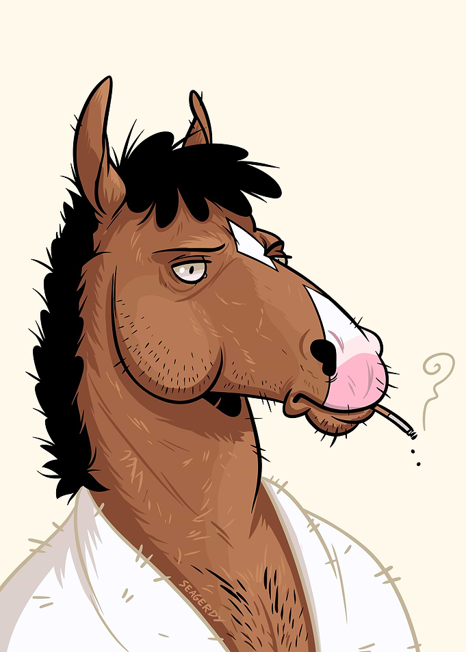 Bojack Horseman Portrait