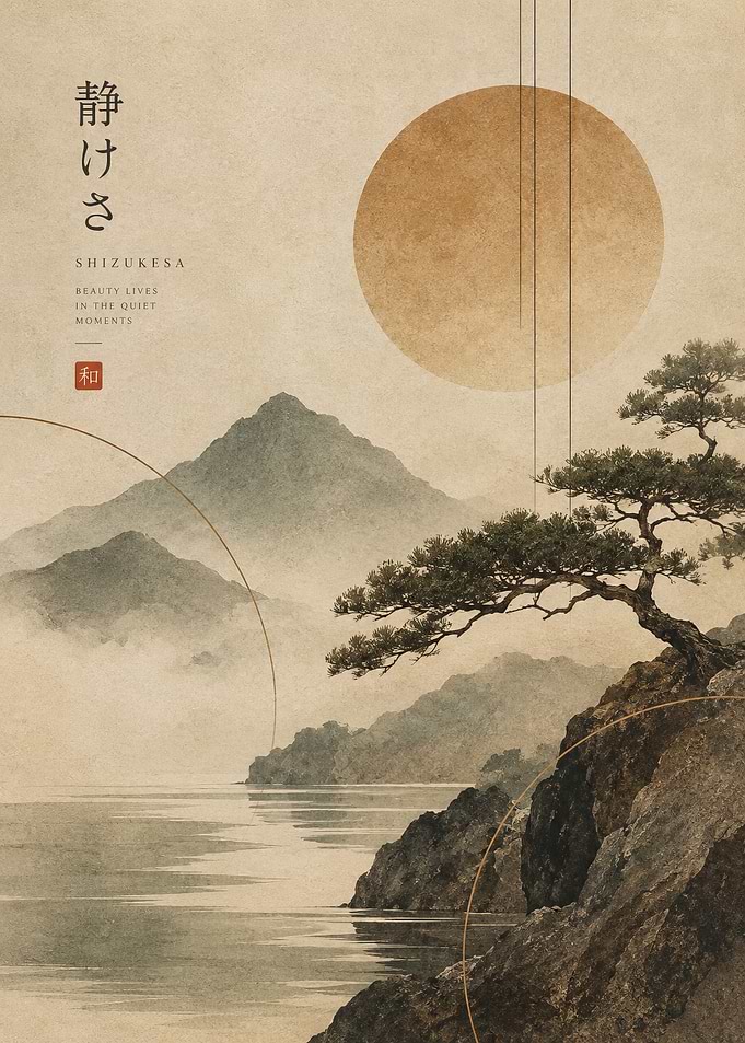 Shizukesa Japanese Landscape Art