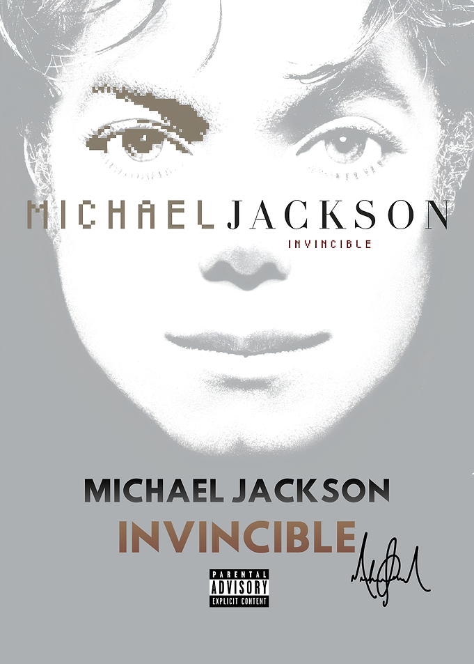 Michael Jackson Invincible Album Cover Art