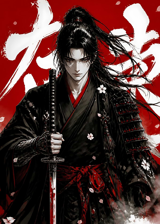 Samurai Warrior with Katana