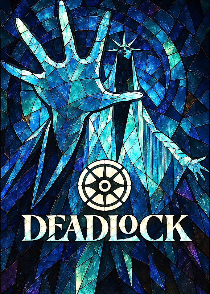 Deadlock Stained Glass Art