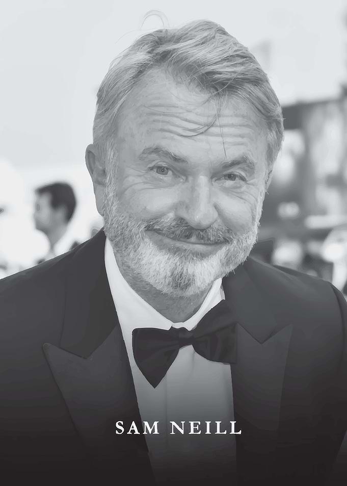 Portrait of Actor Sam Neill