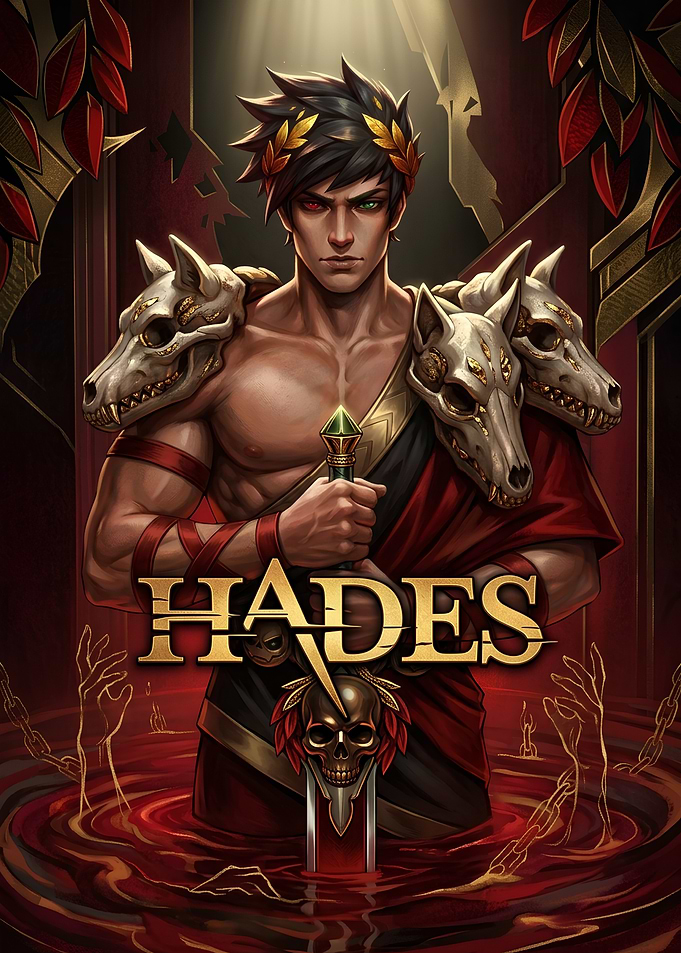 Hades Video Game Zagreus Poster