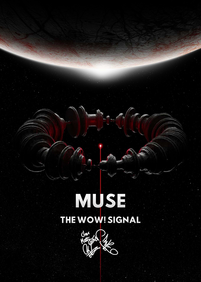 Muse The Wow! Signal Space Poster