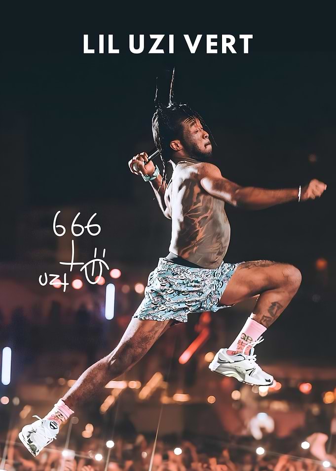 Lil Uzi Vert Live Performance Poster