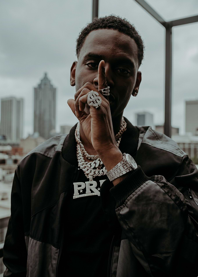 Young Dolph Portrait