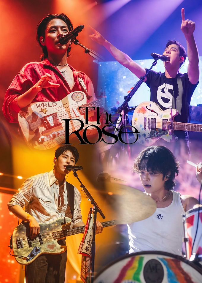 The Rose Band Live Performance Collage
