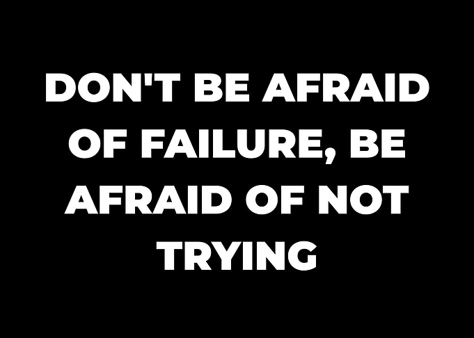 dont be afraid