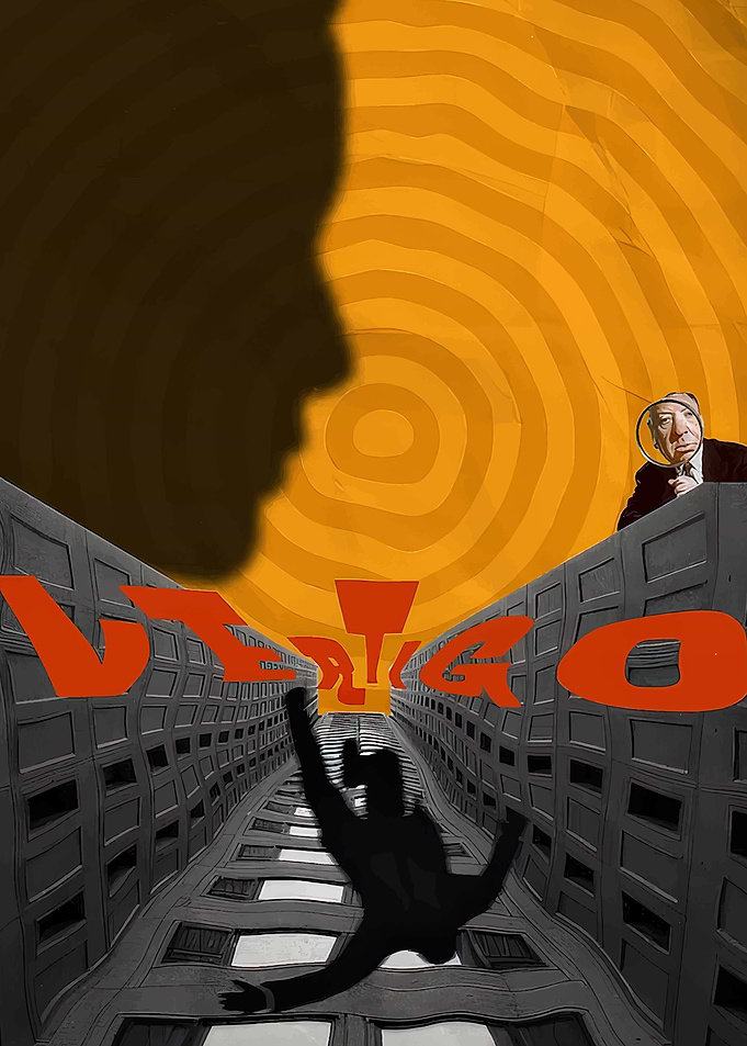 Vertigo Movie Poster Art