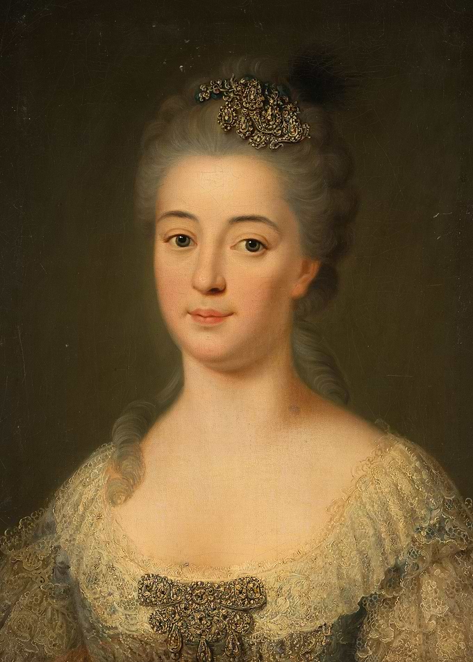 Portrait of Marie Friederike Caroline von Geispigheim