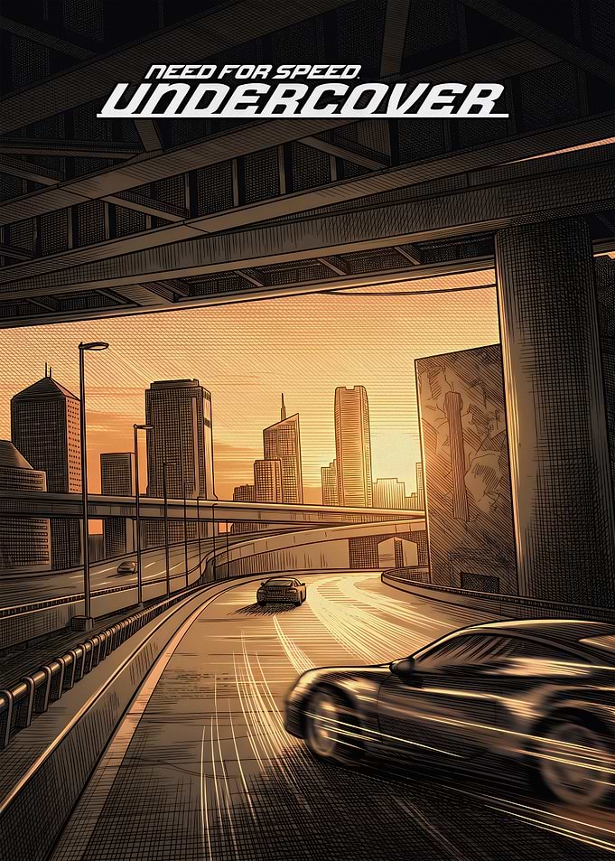 Need for Speed Undercover Game Poster