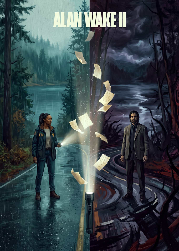 Alan Wake 2 Game Poster